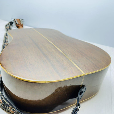 Acoustic Guitar Yamaki F 118 Natural Made in Japan with Hard