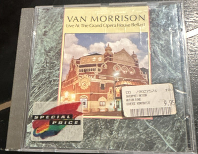 Van Morrison Live At The Grand Opera House Belfast CD Album Rock Polydor 1984