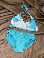 CAT  JACK M /CIRCO S  CHILD'S TURQUOISE BIKINI NYLON BLEND pre-owned