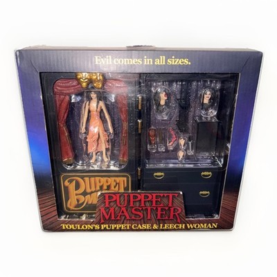 TOULON'S PUPPET CASE & LEECH WOMAN Puppet Master 4'' Figure 2-pack Neca 2024