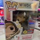 Funko Pop Wonder Woman WW84 2020 Fall Convention Exclusive Figure w/ Protector