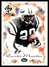Curtis Martin 2001 Pacific Private Stock #67 Jets NFL READ FREE SHIPPING