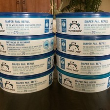 Mama Bear Diaper Pail Refills - 270 Count  set of 8 