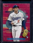 2025 Finest Roki Sasaki Uncommon RC Magenta Refractor #3/300 Dodgers