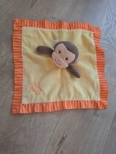 Garanimals Plush Monkey My Best Friend Lovey Baby Security Blanket Orange Yellow