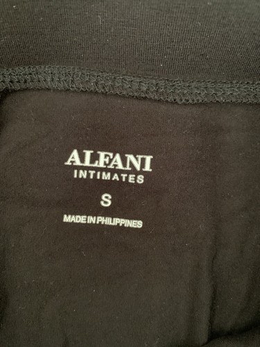 NWT! Alfani Sz S Ultra Soft Modal Long Sleeves Sleep Top & Pants Pajama Set Gray - Picture 7 of 8