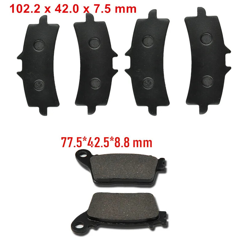 テスト用イングリッシュ 3Pcs full Set Front Rear Brake Pads For Suzuki GSXR600 GSXR750