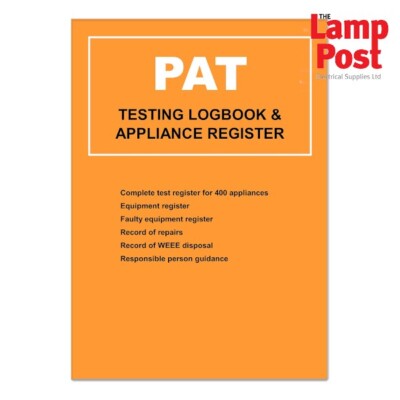 Docs-Store DOCPATLB20 PAT Test Fahrtenbuch Fahrtenbuch & Geräteregister