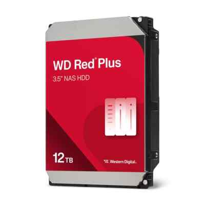Western Digital Red Plus 12TB 3,5 Zoll Interne Festplatte (WD120EFBX)