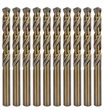 Cobalt Drill Bit Set 1/16"-1/2" HSS Co5% M35 Jobber Twist Metalworking Drill Bit