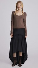 NWT Anthropologie Maeve Flounced MIDI Skirt Size 14 130 Orig.