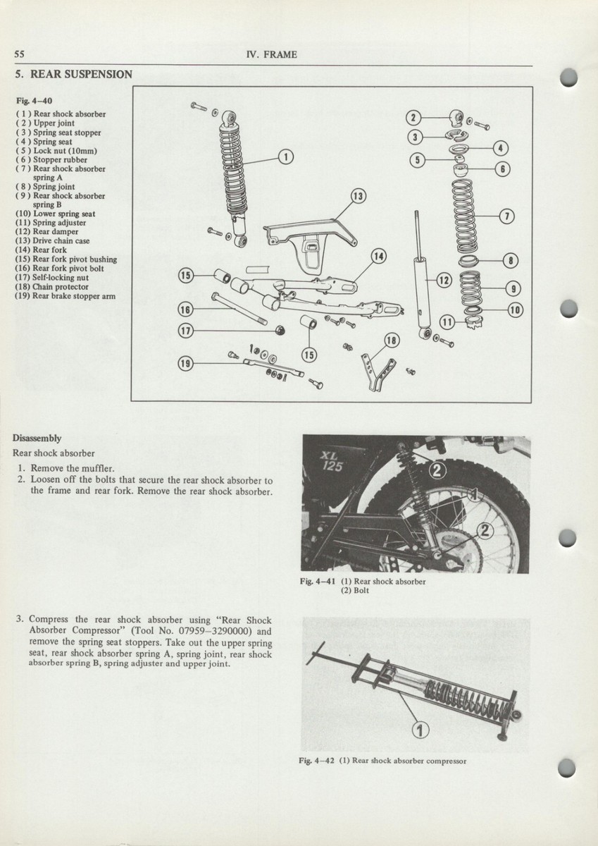 PDF Honda XL125 SL125 (71-76) Digital Service Repair Manual SL XL