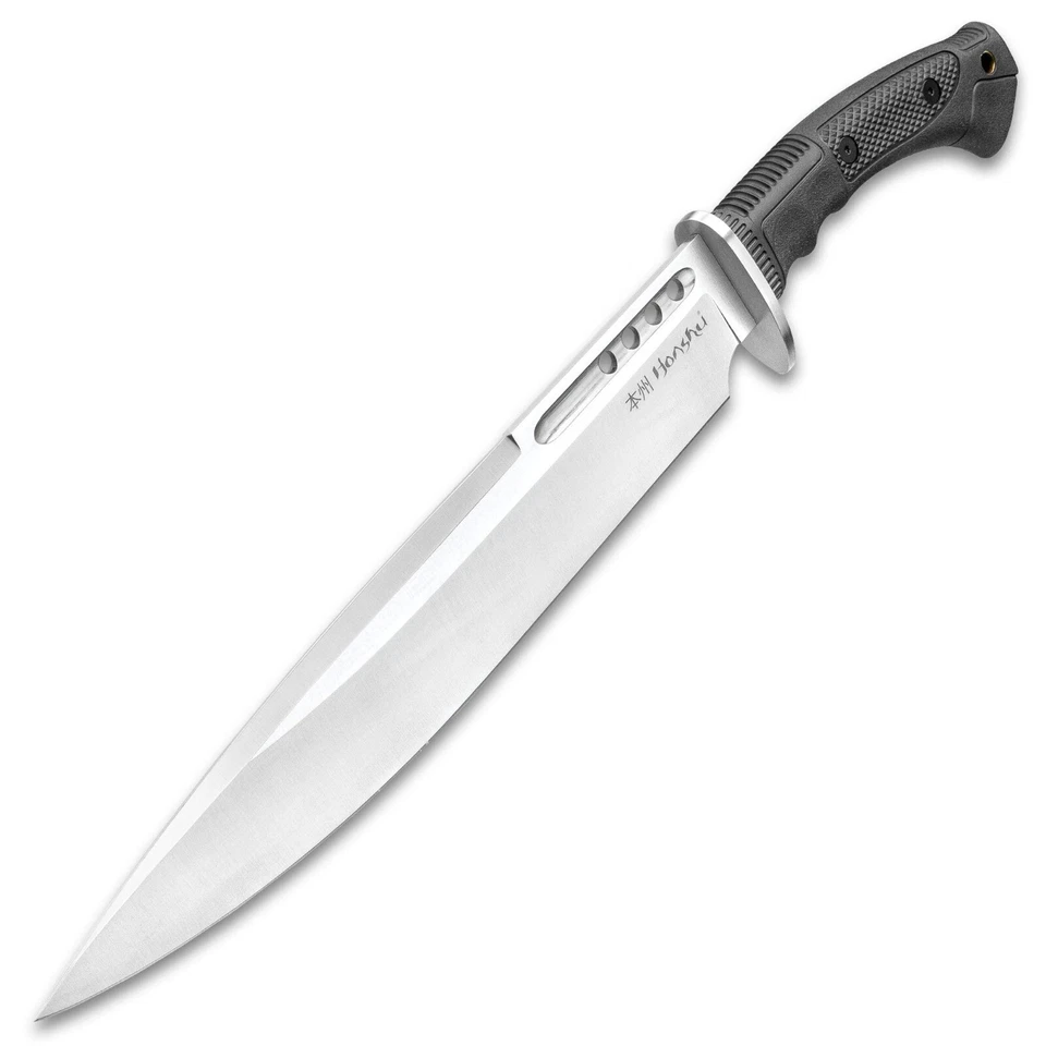 Honshu Boshin Toothpick Knife & Sheath | Stainless Steel Blade | Length 18 3/4" - Image 3 of 4