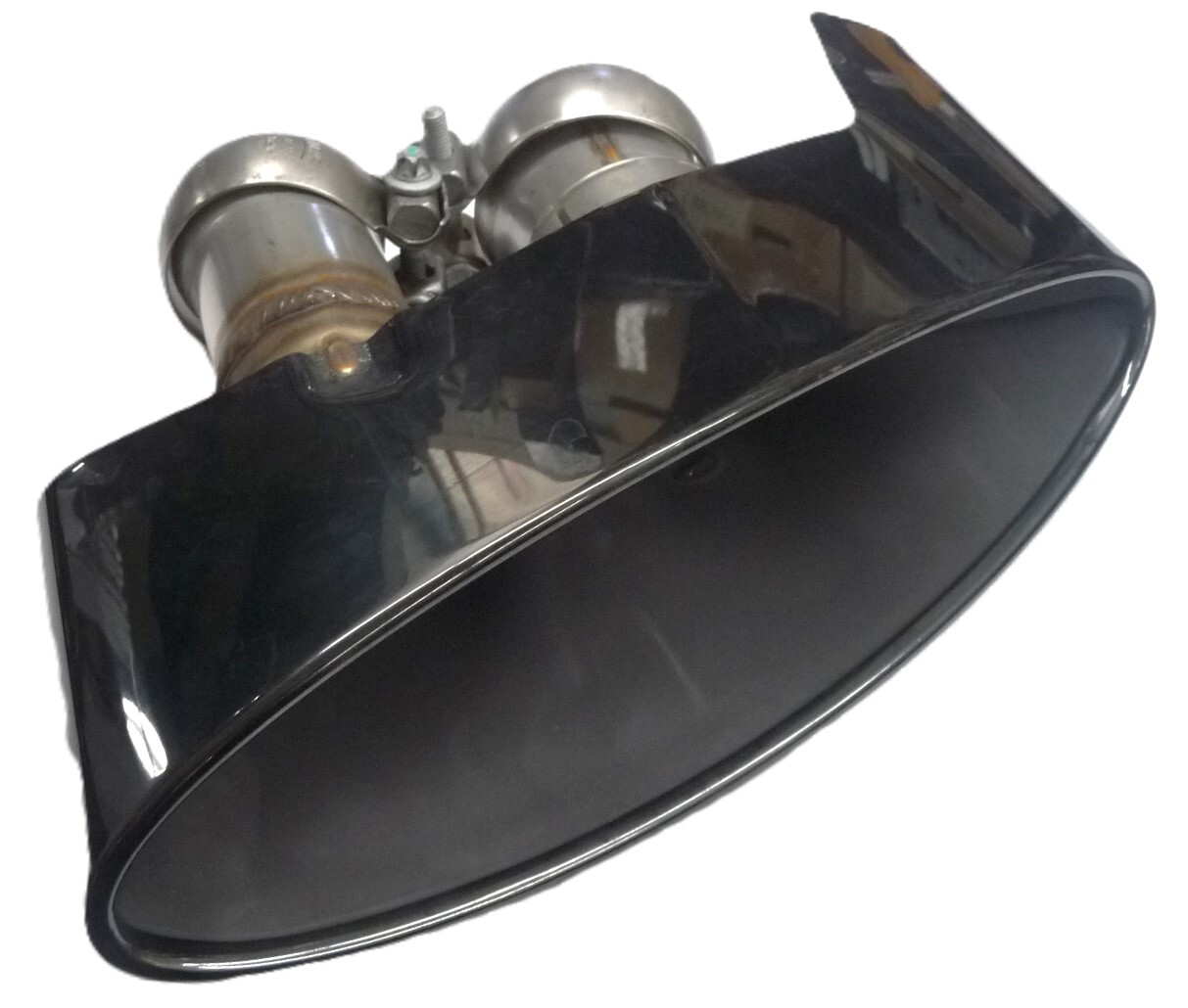 2020-2023 Bentley Bentayga 2nd Gen Rear Left & Right Exhaust Black Chrome Tip OE