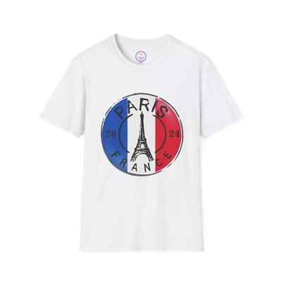 2024 Olympics USA Eiffel Tower 2024 France Olympics Games T-Shirt S to 5XL
