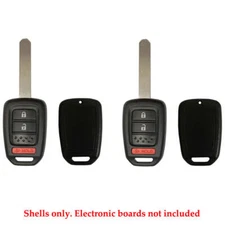 Remote Control Head Key Fob Head Shell 3B Compatible with Honda HO01 (2 Pack)