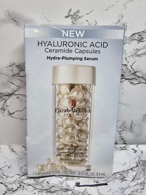 Elizabeth Arden Hyaluronic Acid Ceramide Capsules Travel Size 7 Capsules Sealed