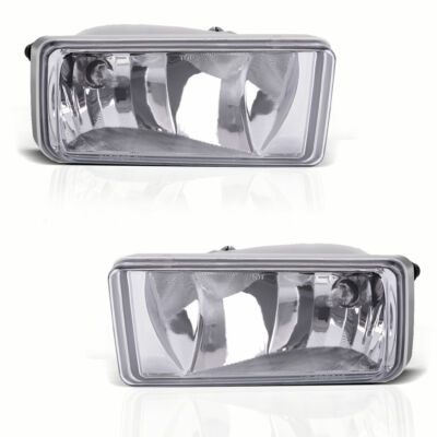 2pcs For 2007-2015 Chevy Silverado 1500 2500 Tahoe LED Fog Lights Bumper Lamps