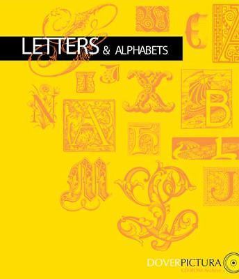 Letters & Alphabets [With CDROM] by Dover Publications Inc