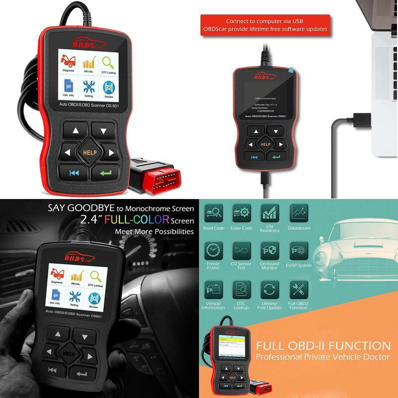  OBDScar OS601 OBD2 Scanner Diagnostic Tool Code Reader