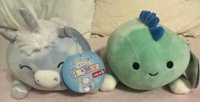 Squishmallows 8  Rafa & Devia HugMees Plush Set Exclusive NWT