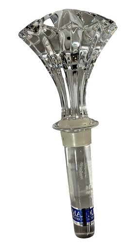 SIGNED Waterford Marquis 5” Wine Decanter Stopper Crystal Vintage Gorgeous