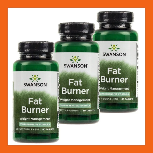 SWANSON Fat Burner Fettverbrenner 60/120/180 Fettstoffwechsel Turbo Abnehmen - Bild 3 von 3