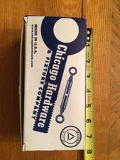 CHICAGO HARDWARE 50459 U Bolt Stainless Steel 2” 10PK