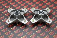 2 x NEW front hubs + studs seals bearings Yamaha Raptor 700 660 YFZ450 YFZ450r