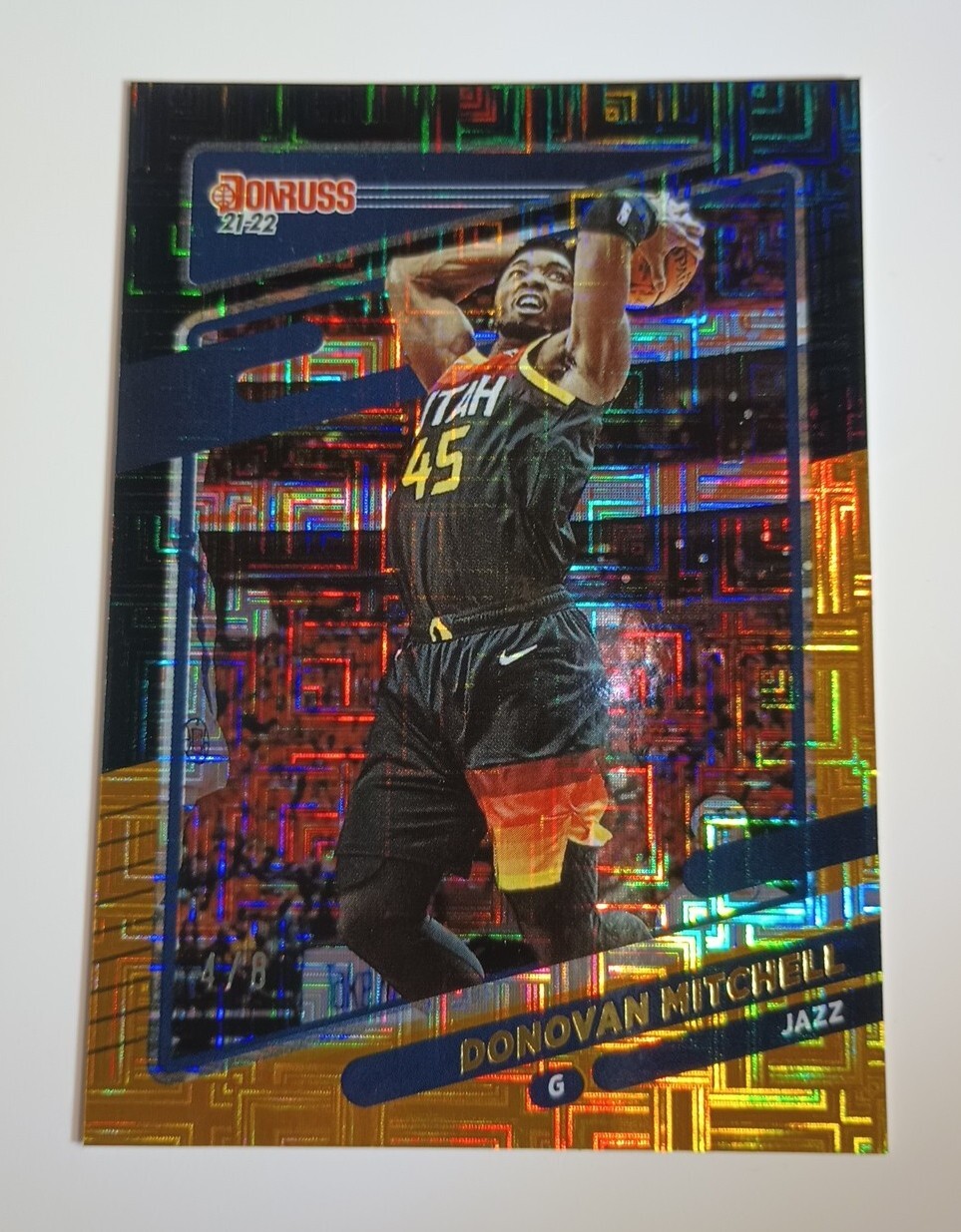 2021-22 Donruss Choice Black Gold Donovan Mitchell #159 Ssp /8 Jazz Cavs