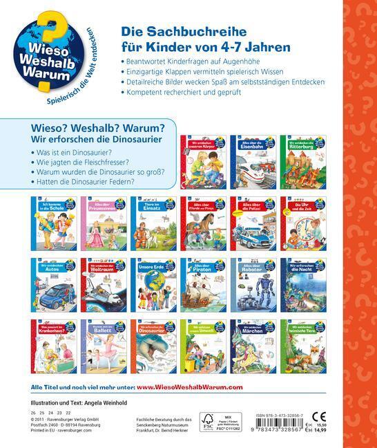 Thumbnail - Wieso? Weshalb? Warum?, Band 55: Wir Erforschen Die Dinosaurier |
