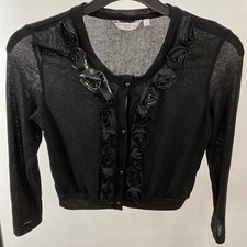 New Look Black Shrug Top 8
