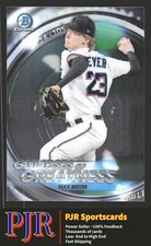 2020 Bowman Draft #GOG-MM Max Meyer  Glimpses of Greatness Miami Marlins