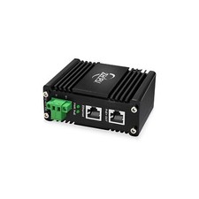 Industrial Gigabit 30W PoE Injector IEEE802.3af/at 12 48VDC Redundant Power I...