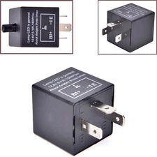 CF13 JL-02 3-Pin LED Flasher Relay Light Lamp Car Bike Turn Signal Indicator