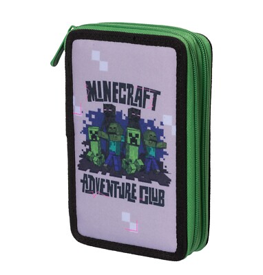 Minecraft - Premium Federmäppchen Komplettset (NEU & OVP!)