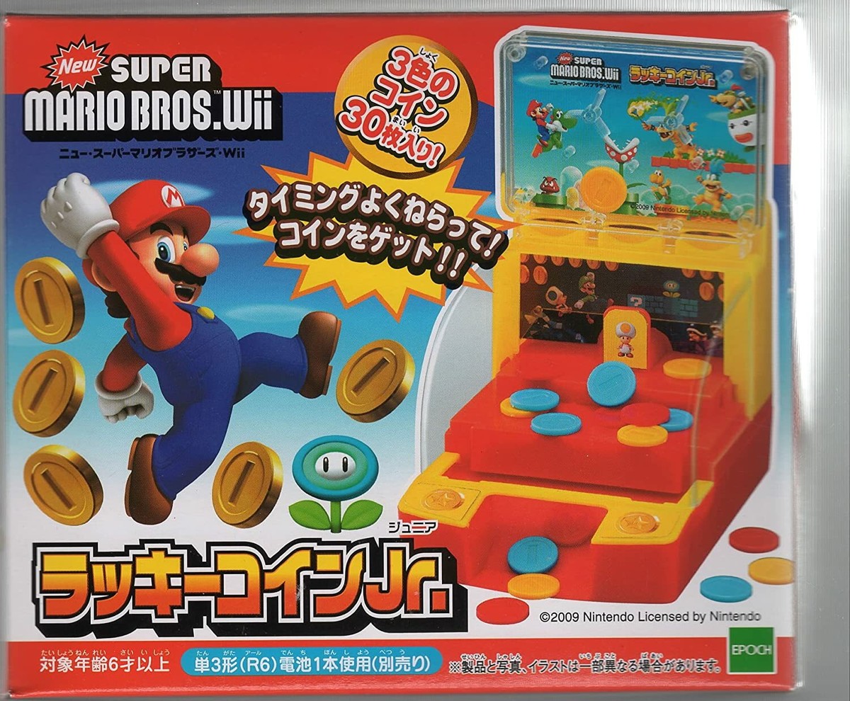New Super Mario Bros. Wii lucky coin Jr. | eBay New Super Mario Bros. Wii lucky coin Jr. | eBay