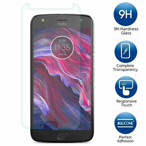HJX Displayschutzfolie Für Motorola Moto E6 Plus – 9H Hartglas, 2 Stück, Blasenfrei & Kratzfest