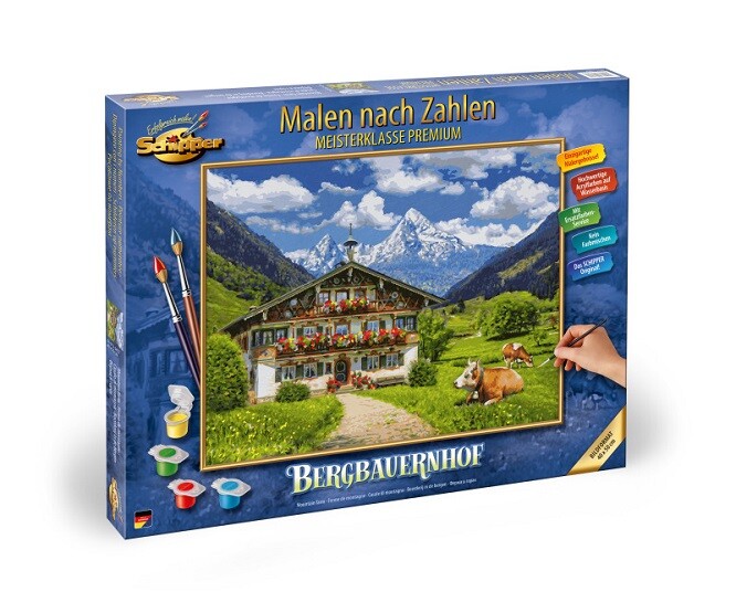 Schipper 609130857 - Painting By Numbers - Mountain Farm - New