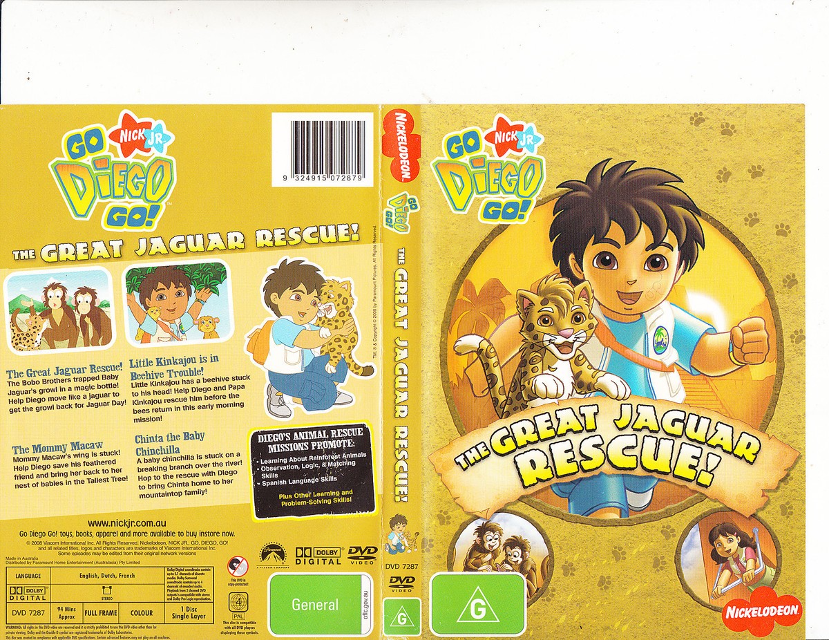 Go Diego Go-The Great Jaguar Rescue-[4 Episodes]-Animated