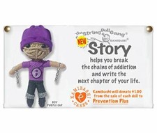 Kamibashi Story Boy Break Chain of Addiction Original Handmade String Doll Ga...