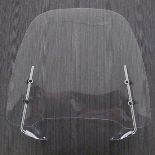 Clear Moped Motorcycle Windscreen Windshield Visor For Scooter Gas Gy6 125cc - Picture 8 of 12