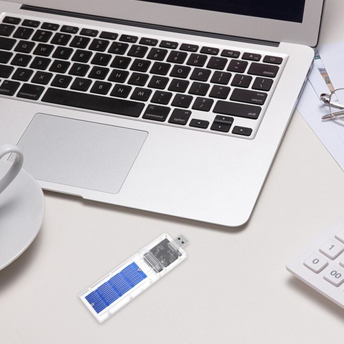 USB 3. 0 Gen 1 SSD Box Kunststoff SSD Gehäuse USB Stecker SSD Box - Bild 8 von 12