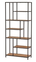Nijwie Iron Lady Raumteiler Regal BüCherregal Industrial Retro Mangoholz