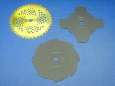 Messerset incl. Hartmellmesser kompatibel mit Einhell BG-BC 43/1 AS Motorsense