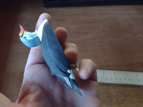 Jim J. Kelpin King Eider Duck Decoy Signed Handcrafted Wood 1982 - Picture 6 of 8