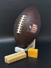 New Wilson The Duke NFL Football Fully Game Prepped + Tacky Bar and Brush