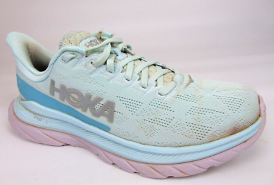 Hoka One One Women's Mach 4 Running Training Shoes Sneakers Size 8.5 B, Tea Mult