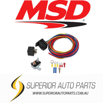 MSD Electric Fan Harn./Relay Kit Manual-30A 89617