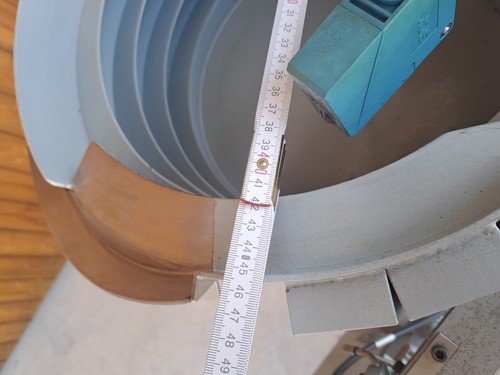 Wendel Förderer Anlage mit zu Förderung R 460 t 122 mm OHNE FREQUENZUMRICHTER - Bild 4 von 7